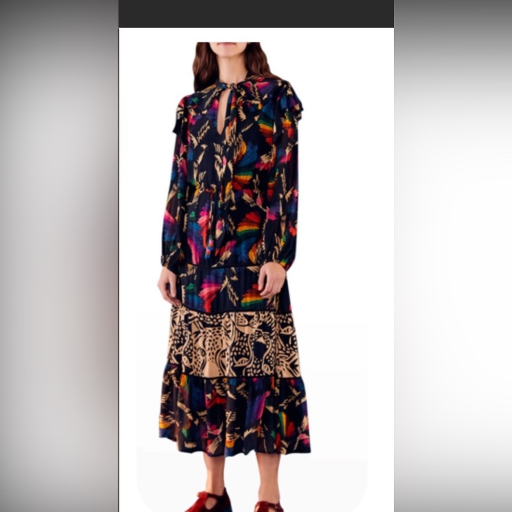 Farm rio dress. Xs. Beautiful fit. Perfect dress for day to night occasion